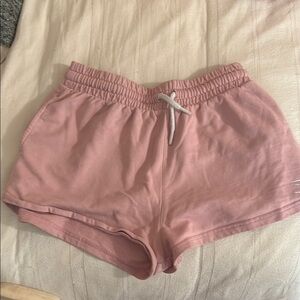 Gymshark Pink Athletic Shorts Elastic Waistband